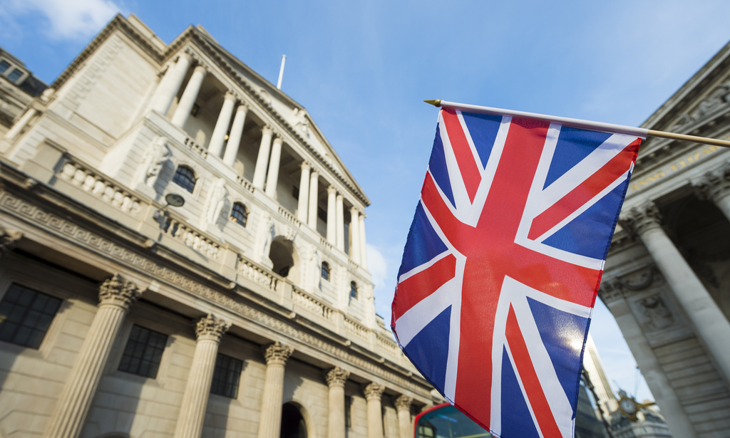 Bank of England bats back market expectations, sends sterling plummeting