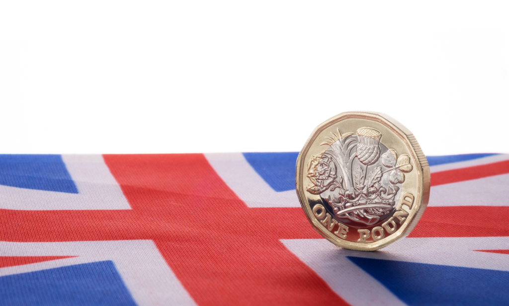 Sterling sinks on political risks