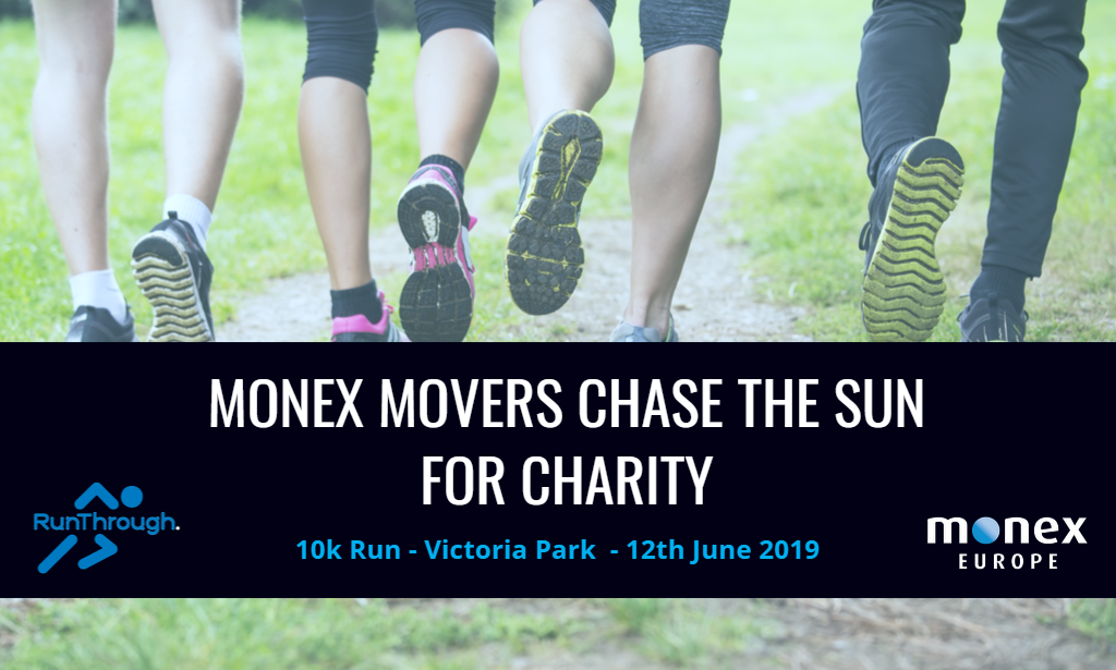 MONEX MOVERS CHASE THE SUN FOR CHARITY